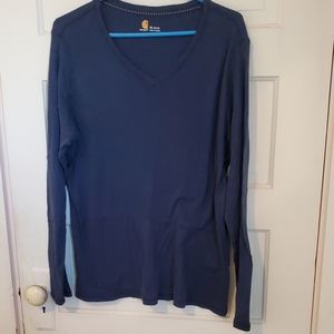 Carhartt for Women long sleeve v neck t shirt